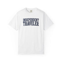Load image into Gallery viewer, Independent Traveler T-Shirt — Vintage Collegiate Travel Tee