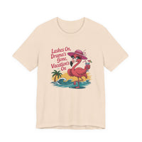 Load image into Gallery viewer, Girls Trip Shirt - Funny Womans Travel Tee - Bachelorette Party Shirt - Vacation T-shirt - Fake Lashes On Dramas Gone Vacations On T-Shirt
