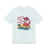 Load image into Gallery viewer, Girls Trip Shirt - Funny Womans Travel Tee - Bachelorette Party Shirt - Vacation T-shirt - Fake Lashes On Dramas Gone Vacations On T-Shirt
