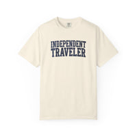 Load image into Gallery viewer, Independent Traveler T-Shirt — Vintage Collegiate Travel Tee