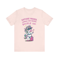 Load image into Gallery viewer, Funny Girls Trip Shirt, Bachelorette Party Tee, Vacation Mode Shirt, Girls Weekend Gift, Travel Shirt for Women
