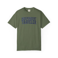 Load image into Gallery viewer, Independent Traveler T-Shirt — Vintage Collegiate Travel Tee