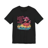 Load image into Gallery viewer, Girls Trip Shirt - Funny Womans Travel Tee - Bachelorette Party Shirt - Vacation T-shirt - Fake Lashes On Dramas Gone Vacations On T-Shirt
