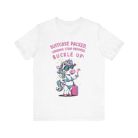 Load image into Gallery viewer, Funny Girls Trip Shirt, Bachelorette Party Tee, Vacation Mode Shirt, Girls Weekend Gift, Travel Shirt for Women
