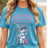 Load image into Gallery viewer, Funny Girls Trip Shirt, Bachelorette Party Tee, Vacation Mode Shirt, Girls Weekend Gift, Travel Shirt for Women
