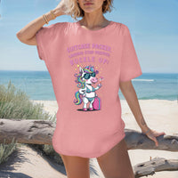 Load image into Gallery viewer, Funny Girls Trip Shirt, Bachelorette Party Tee, Vacation Mode Shirt, Girls Weekend Gift, Travel Shirt for Women