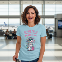 Load image into Gallery viewer, Funny Girls Trip Shirt, Bachelorette Party Tee, Vacation Mode Shirt, Girls Weekend Gift, Travel Shirt for Women