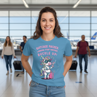 Load image into Gallery viewer, Funny Girls Trip Shirt, Bachelorette Party Tee, Vacation Mode Shirt, Girls Weekend Gift, Travel Shirt for Women