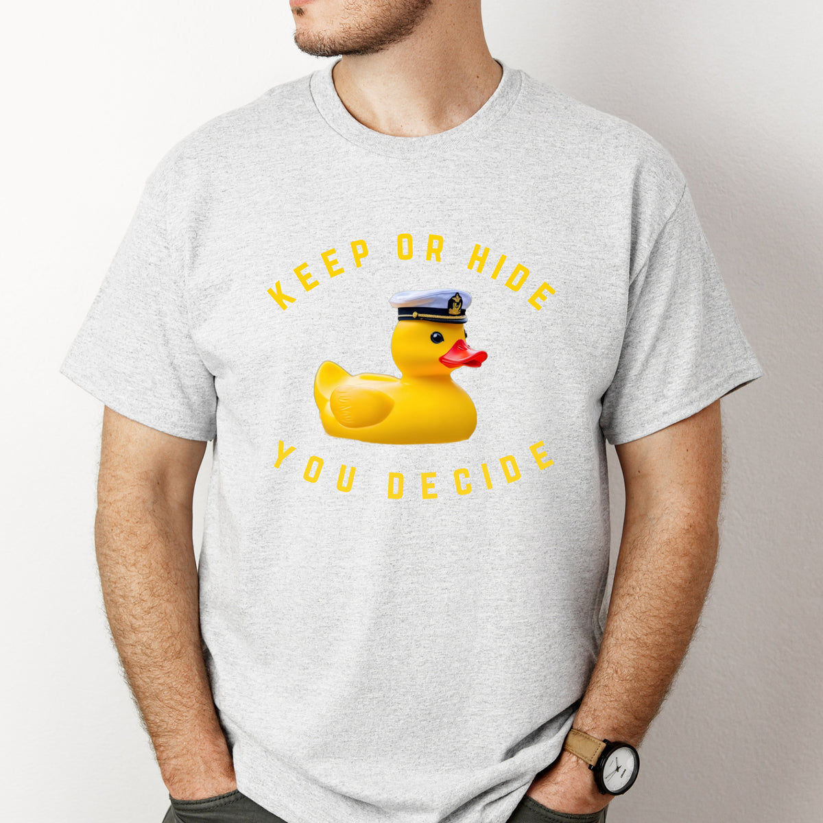 Cruise Duck Shirt - Keep or Hide You Decide - Unisex