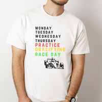 Load image into Gallery viewer, Race Week T-Shirt – F1 Racing Shirt – Motorsports Enthusiast Gift – F1 Weekend Shirt
