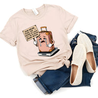Load image into Gallery viewer, Dear Airline Please Stop Weighing My Luggage Just Take My Emotional Baggage Instead Shirt
